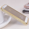 Bracevor Diamond Crystal Metal Bumper Case for iPhone 6 4.7 inch (Gold) 2