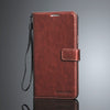 iPhone 6 Plus/6s Plus Wallet Leather Flip Case Cover - Executive Brown