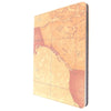 Bracevor Map Design Smart Leather Case for Apple iPad mini 1- Beige a