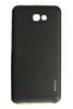 Shockproof Carbon Fiber Hybrid Back Case Cover for Samsung Galaxy J7 Prime - Golden