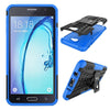 Bracevor Shockproof Samsung Galaxy On7 Prime/On7 2016/On Nxt/J7 prime Hybrid Kickstand Back Case Defender Cover - Blue
