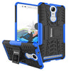 Bracevor Shockproof Lenovo k5 note Hybrid Kickstand Back Case Defender Cover - Blue