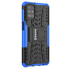 Bracevor Shockproof Samsung Galaxy M31s Hybrid Kickstand Back Case Defender Cover - Blue