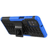 Bracevor Shockproof Samsung Galaxy M31s Hybrid Kickstand Back Case Defender Cover - Blue