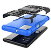 Bracevor Shockproof Samsung Galaxy M31s Hybrid Kickstand Back Case Defender Cover - Blue