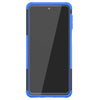 Bracevor Shockproof Samsung Galaxy M31s Hybrid Kickstand Back Case Defender Cover - Blue