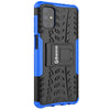 Bracevor Shockproof Samsung Galaxy M51 Hybrid Kickstand Back Case Defender Cover - Blue