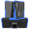 Bracevor Shockproof Samsung Galaxy M51 Hybrid Kickstand Back Case Defender Cover - Blue