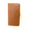 Bracevor Vintage Caramel Wallet Leather Flip Case for for Samsung Galaxy Mega 5.8 5