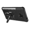 Motorola Moto E4 Plus [5.5 inch] Back Case Cover Hybrid 360 Rotating Kickstand