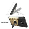 Motorola Moto E4 Plus [5.5 inch] Back Case Cover Hybrid 360 Rotating Kickstand