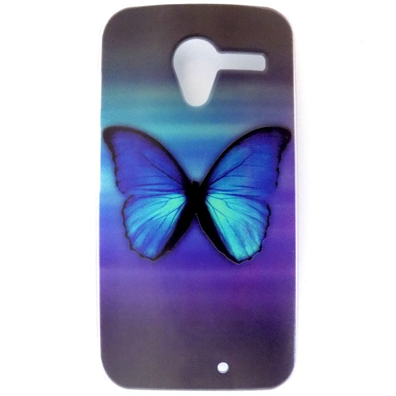 Bracevor Splendid Butterfly Design Hard Back Case for Motorola Moto X