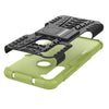 Bracevor Shockproof Xiaomi Redmi Note 8 Hybrid Kickstand Back Case Defender Cover - Military Green