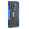 Bracevor Shockproof Xiaomi Redmi Note 8 Pro Hybrid Kickstand Back Case Defender Cover - Blue