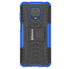 Bracevor Shockproof Xiaomi Redmi Note 9 Pro | Note 9 Pro Max | Poco M2 Pro Hybrid Kickstand Back Case Defender Cover - Blue