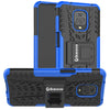 Bracevor Shockproof Xiaomi Redmi Note 9 Pro | Note 9 Pro Max | Poco M2 Pro Hybrid Kickstand Back Case Defender Cover - Blue