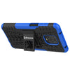 Bracevor Shockproof Xiaomi Redmi Note 9 Pro | Note 9 Pro Max | Poco M2 Pro Hybrid Kickstand Back Case Defender Cover - Blue