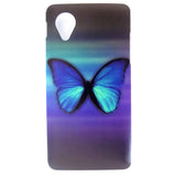 Bracevor Splendid Butterfly Design Hard Back Case for LG Google Nexus 5