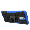 Shockproof Nokia 6 Hybrid Kickstand Back Case Defender Cover - Blue