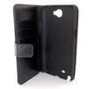 Bracevor Deluxe Black Samsung Galaxy Note 2 N7100 Wallet Leather Case 3