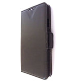 Deluxe Black Samsung Galaxy Note 3 Wallet Leather Case