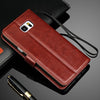 Samsung galaxy note 5 leather wallet flip stand case cover Bracevor 2