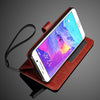Samsung galaxy note 5 leather wallet flip stand case cover Bracevor 5