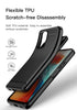 Bracevor Back Cover for Xiaomi Redmi 10 Prime (Black) | Brushed Texture | Rugged Armor Cover