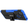 Bracevor Shockproof Xiaomi Redmi 9 Hybrid Kickstand Back Case Defender Cover - Blue