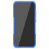 Bracevor Shockproof Xiaomi Redmi 9 Hybrid Kickstand Back Case Defender Cover - Blue