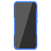Bracevor Shockproof Xiaomi Redmi 9 Hybrid Kickstand Back Case Defender Cover - Blue