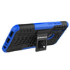 Bracevor Shockproof Xiaomi Redmi Note 8 Hybrid Kickstand Back Case Defender Cover - Blue