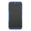 Bracevor Shockproof Xiaomi Redmi Note 8 Hybrid Kickstand Back Case Defender Cover - Blue