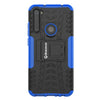 Bracevor Shockproof Xiaomi Redmi Note 8 Hybrid Kickstand Back Case Defender Cover - Blue