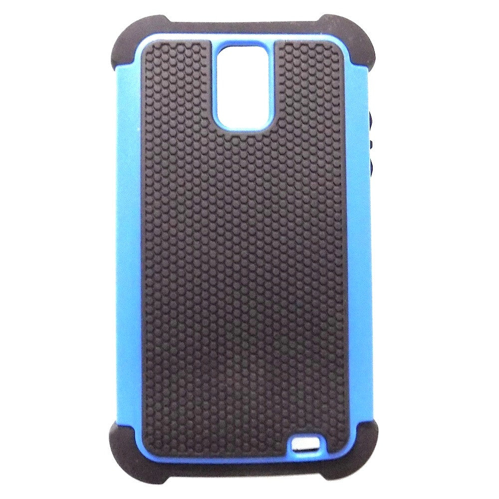 Bracevor Triple Defender Back Case Cover for Samsung Galaxy S II Duos I929 - Blue