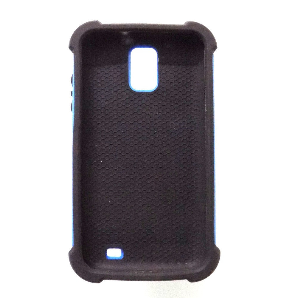 Bracevor Triple Defender Back Case Cover for Samsung Galaxy S II Duos I929 - Blue