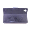 Bracevor Executive Leather Wallet Case for Sony Xperia Z1 - Blue
