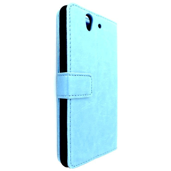 Bracevor Turquoise Blue Sony Xperia Z L36H Wallet Leather Case 2