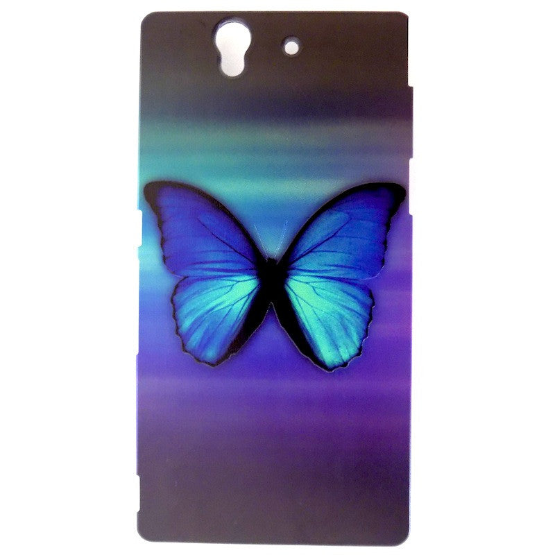 Bracevor Splendid Butterfly Design Hard Back Case for Sony Xperia Z L36h