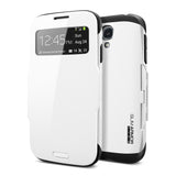 S View Armor Smart Flip Case for Samsung Galaxy S4 i9500 - White