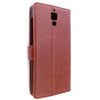 Bracevor Xiaomi Mi4 Wallet Stand Leather Case Cover - Brown