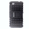 Bracevor Rugged Armor Hybrid Kickstand Case Cover for Blackberry Z10 - Black
