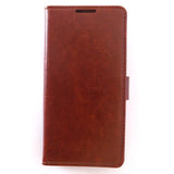 Executive Brown Sony Xperia Z2 Wallet Leather Case